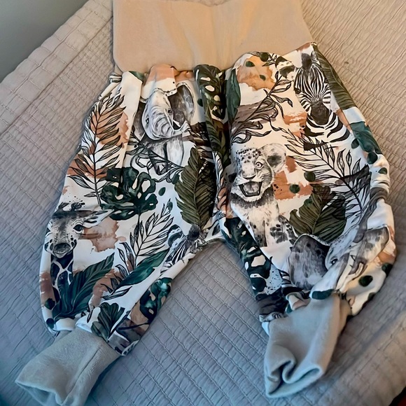 Custom made Animal Safari Print Haram Pants - Picture 1 of 2